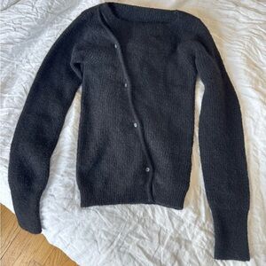 Jacquemus La Maille Pau asymmetrical cardigan